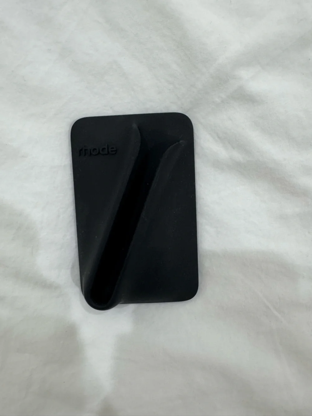 RHODE Black Mag Safe lip gloss holder for phones